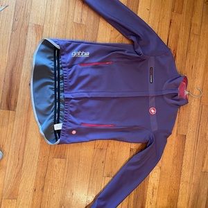 Castelli ROS Gabba Purple spring/winter jacket